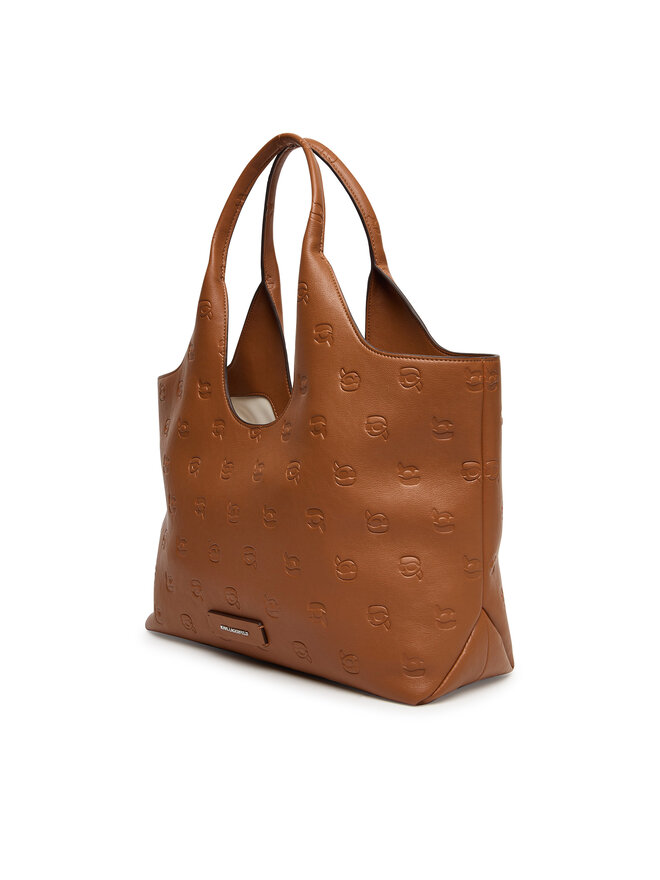 KARL LAGERFELD Ročna torba KARL LAGERFELD A3W30302 Rjava