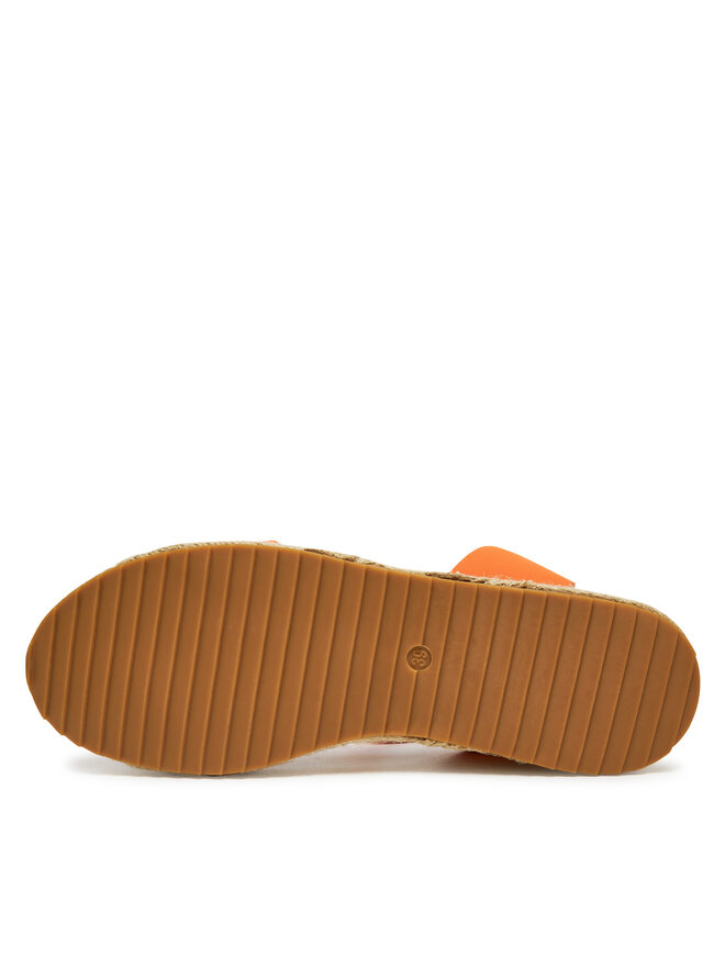 DeeZee Espadrilky DeeZee QS276-1 Oranžová