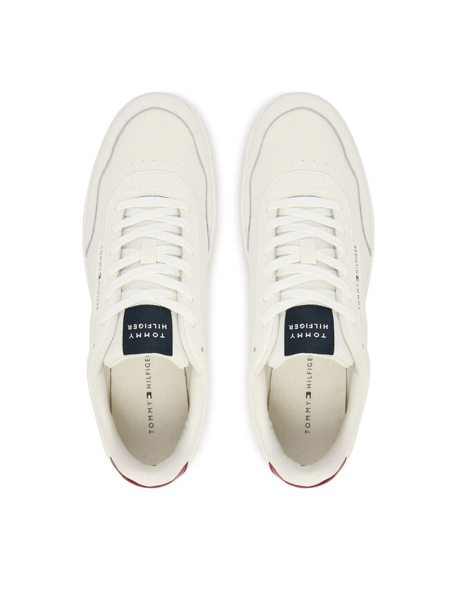 Tommy Hilfiger Tenisice Tommy Hilfiger Th Basket Core Lite Lth FM0FM05713 Bijela