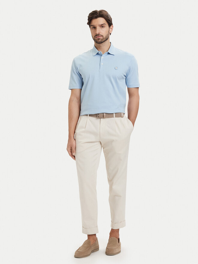 BOSS BOSS Poloshirt C-Parris 01 50555829 Hellblau Regular Fit