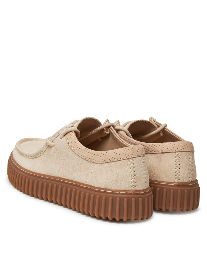 Clarks Обувки Clarks Torhill Low 26180906 Екрю