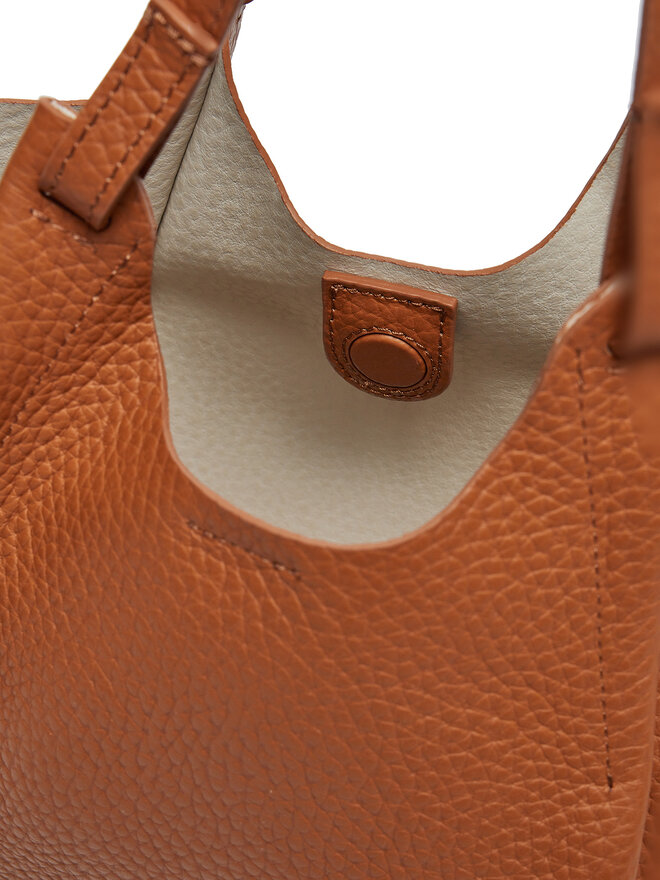 Gianni Chiarini Ročna torba Gianni Chiarini Dua BS 9719 RNGDBL Rjava