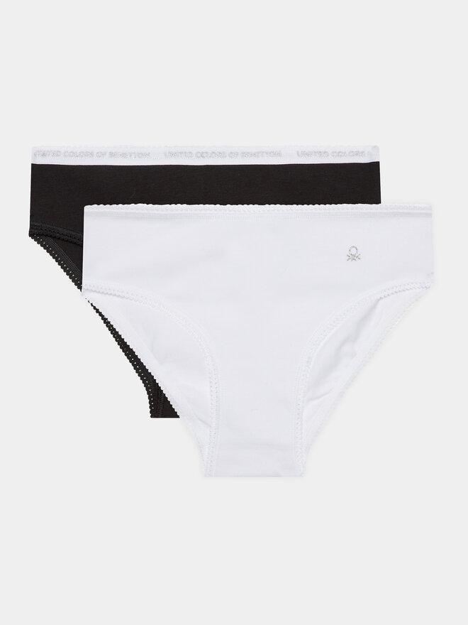United Colors Of Benetton United Colors Of Benetton 2er-Set Damenslips 3MC10S1BF Bunt