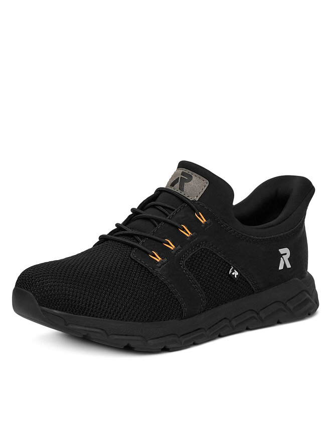 Rieker Sneakersy Rieker M9050-00 Czarny