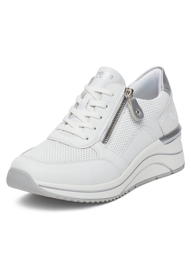 Remonte Sneakersy Remonte D0T06-80 Biela
