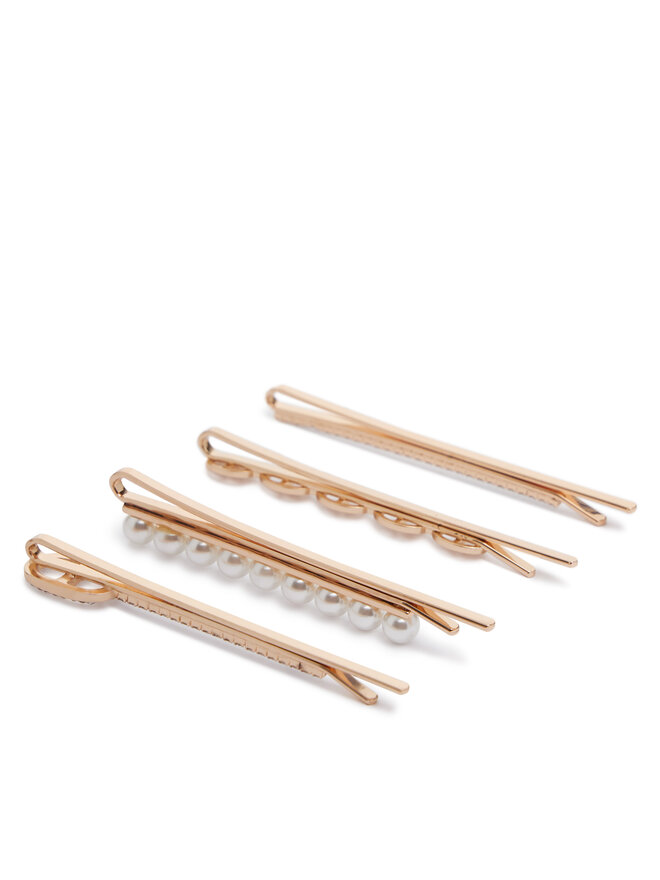 Aldo 4er-Set Haarspangen Aldo Soha 13935315 Goldfarben