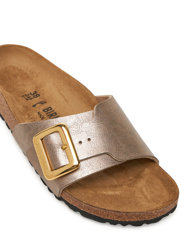 Birkenstock Nazouváky Birkenstock Catalina Cushion Buckle 1029416 Hnědá