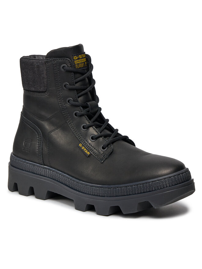 G-Star Raw Μπότες G-Star Raw Noxer Hgh Lea M 2342 020828 Μαύρο