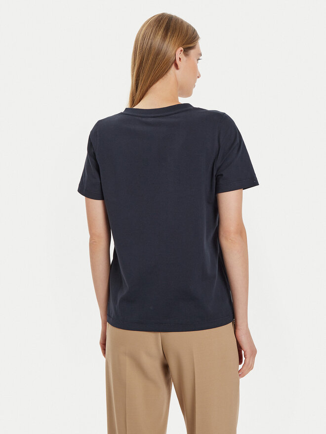 Tommy Hilfiger Tommy Hilfiger Póló WW0WW44177 Sötétkék Regular Fit