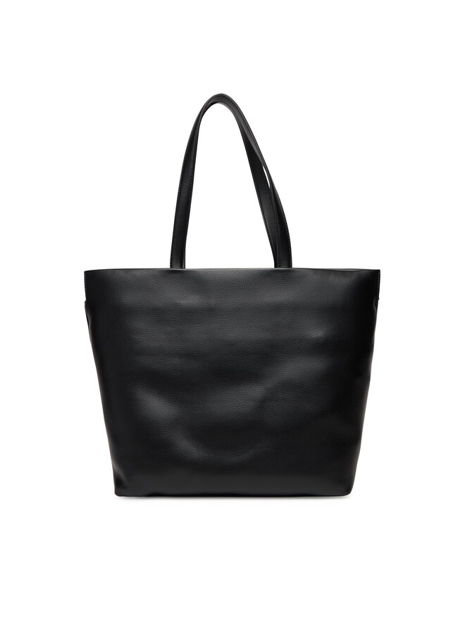 Tommy Hilfiger Ročna torba Tommy Hilfiger Th Logotape Tote AW0AW17693 Črna