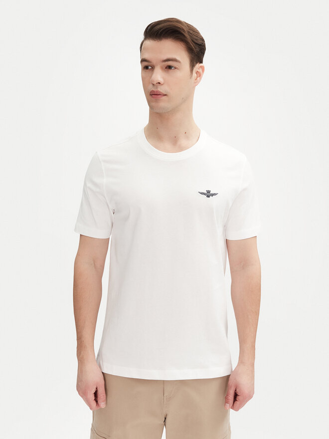 Aeronautica Militare Aeronautica Militare T-Shirt 251TS2376J592 Weiß Regular Fit