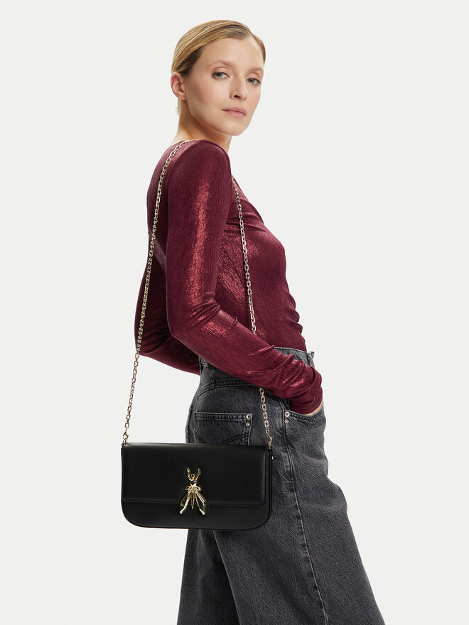 Patrizia Pepe Handtasche Patrizia Pepe 8B0229 L061 Schwarz