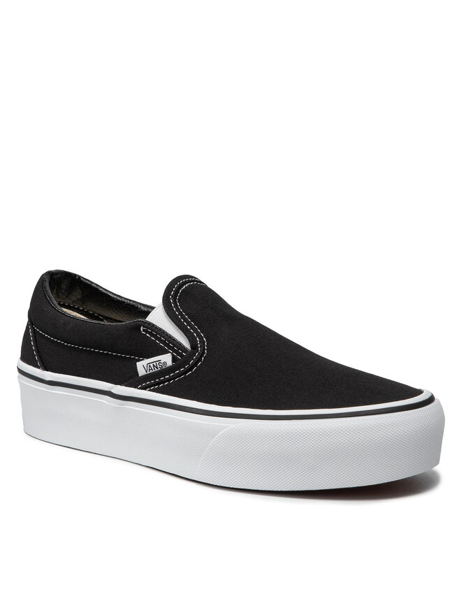 Vans Tenisky Vans Classic Slip-On P VN00018EBLK Čierna