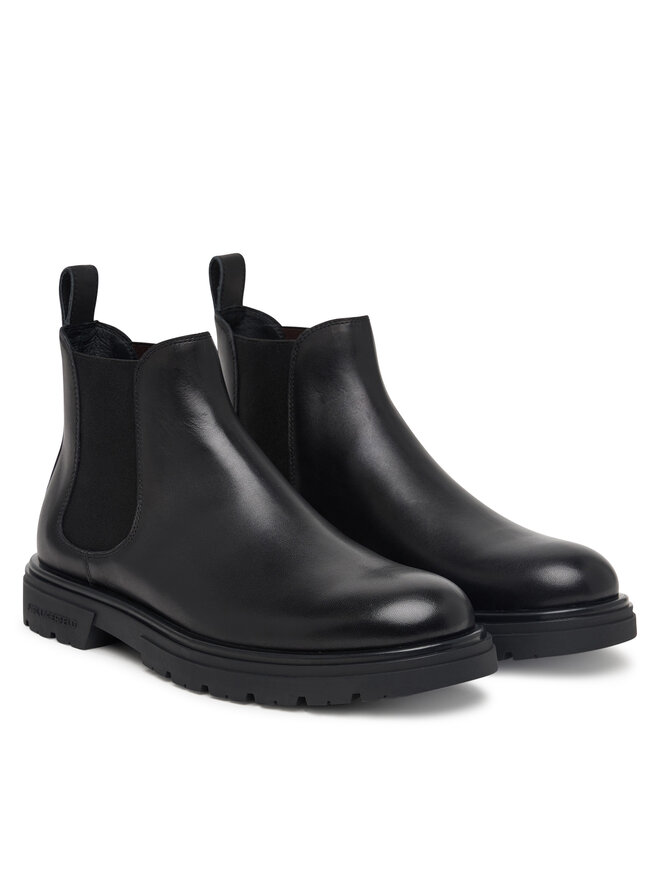 KARL LAGERFELD Klassische Stiefeletten KARL LAGERFELD Koby Lug KL11836 Schwarz