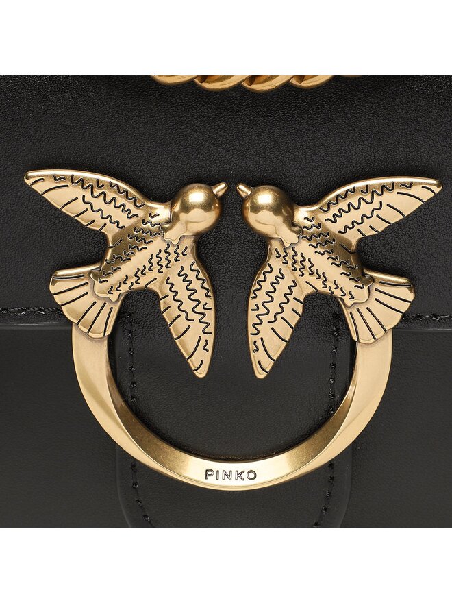 PINKO Kabelka Pinko Love One Mini Dc PE 23 PLTT 100074 A0F1 Černá