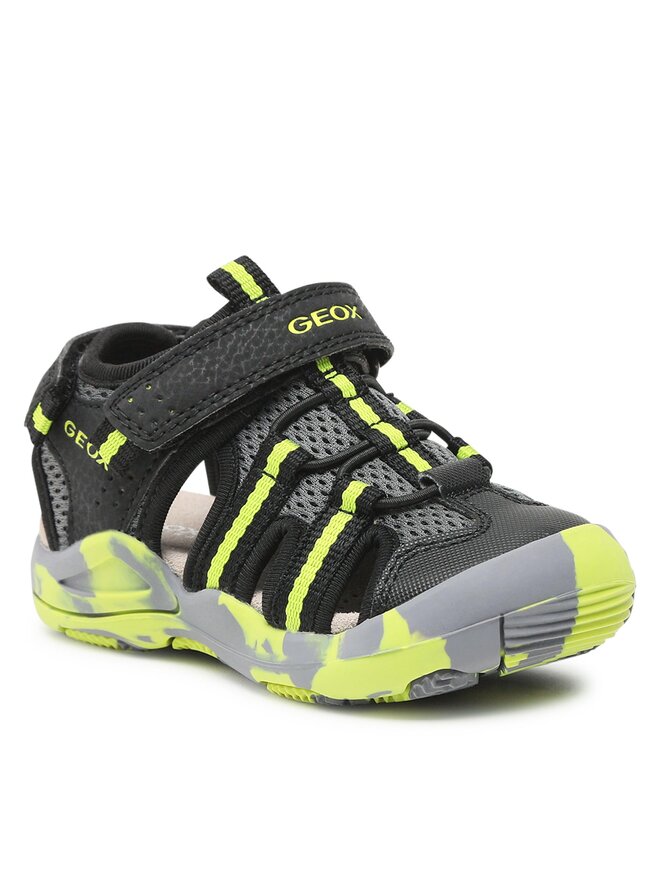 Sandales Geox Jr Sandal Kyle J15E1A014CEC0802 M Noir chaussures