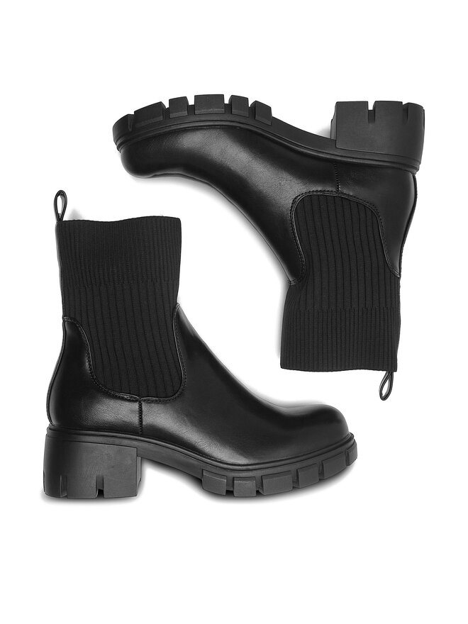 DeeZee Botine DeeZee WS5575-05 Negru
