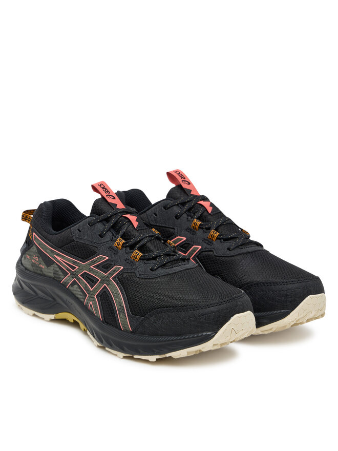 Asics Skriešanas apavi Asics Gel-Venture 10 Waterproof 1012B760 Melns