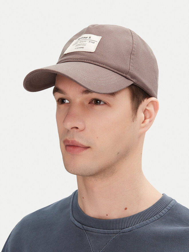 Barbour Šiltovka Barbour Lipton MHA0886GY91 Sivá