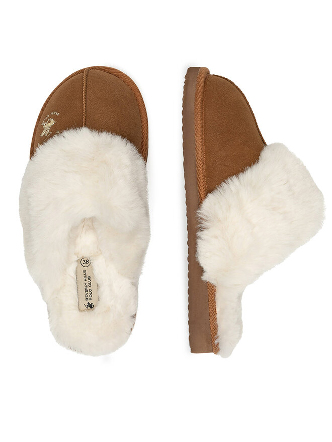 Beverly Hills Polo Club Тапочки Beverly Hills Polo Club WFA3417-1 Коричневий
