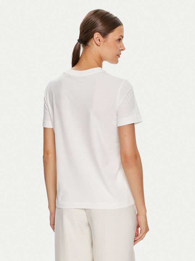 Calvin Klein Jeans Calvin Klein Jeans T-Shirt Outlined J20J224791 Λευκό Regular Fit