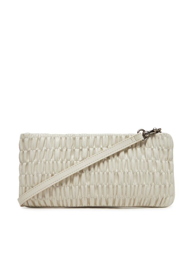Calvin Klein Jeans Ročna torba Calvin Klein Jeans Rouched Zip Top Bag LV04K3090G Écru