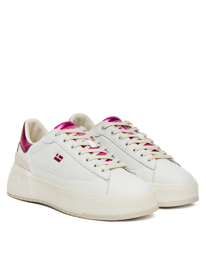 D.Franklin Sneakersy D.Franklin DFSH321094 Biela
