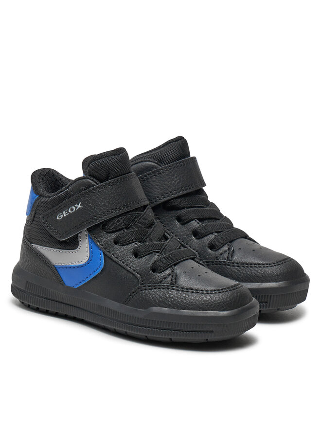 Geox Sneakersy Geox J Arzach Boy J464AA 054FU C0245 M Černá
