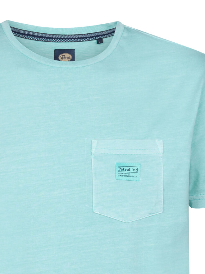 Petrol Industries Petrol Industries Camiseta M-1050-TSR632 Azul Regular Fit