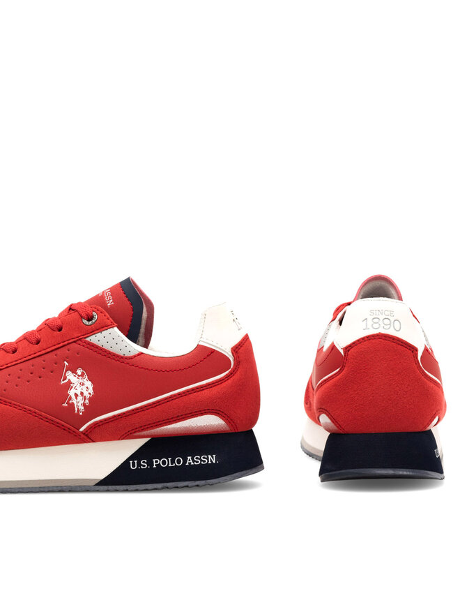 U.S. Polo Assn. Sneakersy U.S. Polo Assn. NOBIL003G Czerwony