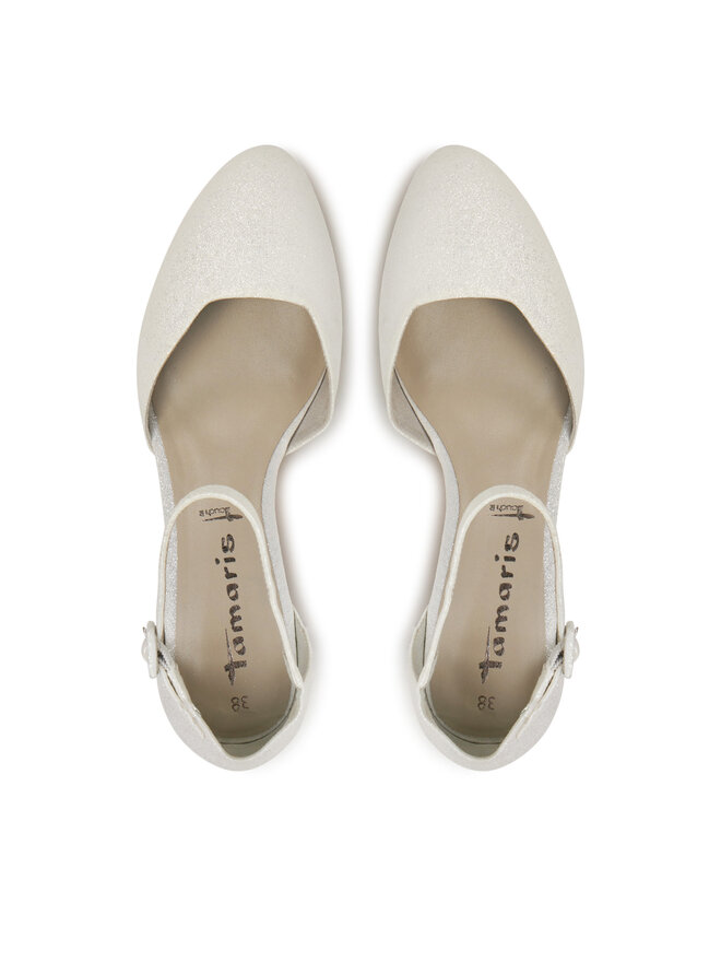 Tamaris Pantofi pumps Tamaris 1-24432-41 Alb