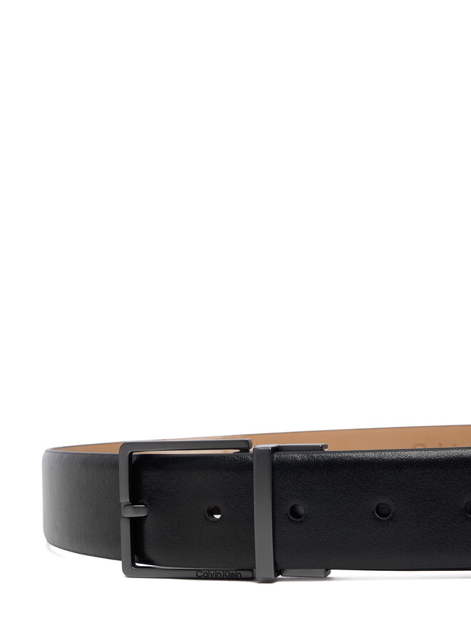 Calvin Klein Gürtel Calvin Klein Square Buckle Smooth Adj LV04D7147G Schwarz