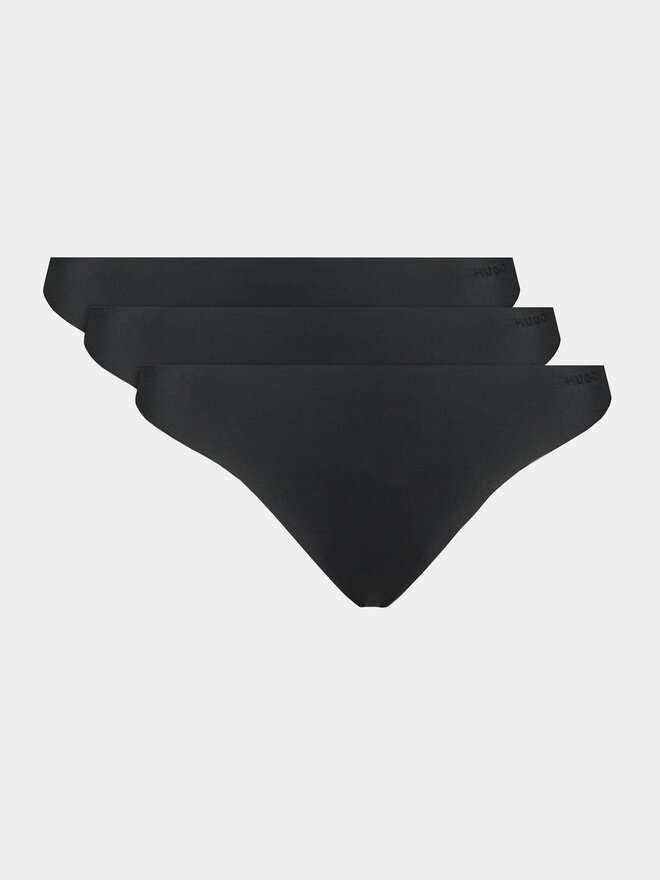 HUGO Hugo 3er-Set Stringtangas 50492489 Schwarz
