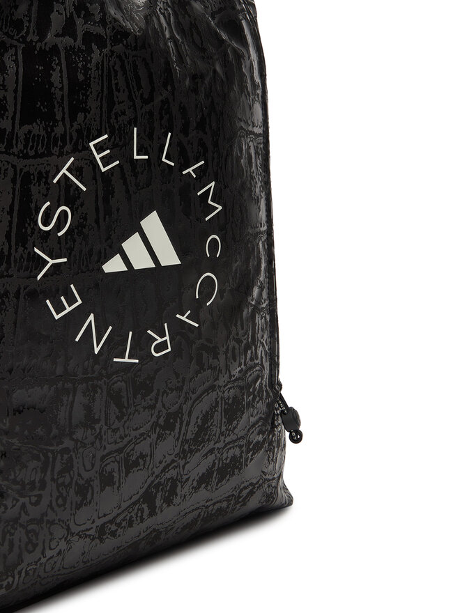 adidas by Stella McCartney Turnbeutel adidas by Stella McCartney Gymsack Croc AOP Shine JY4205 Schwarz