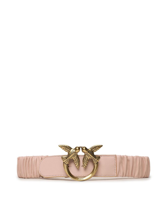 PINKO Пояс на талію Pinko Love Ruffle H4 Belt 20231 PLT01 100824.A0F2 Рожевий