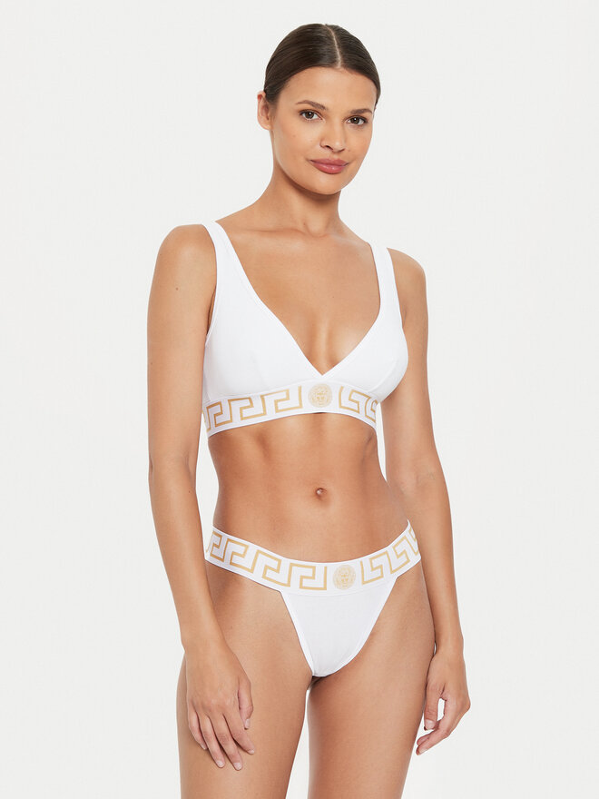 Versace Versace Σουτιέν Bralette AUD01047 1A10011 Λευκό