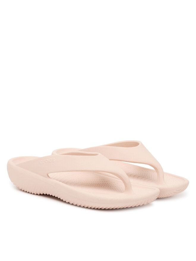 Crocs Zehentrenner Crocs Mellow Flip 211100 Beige