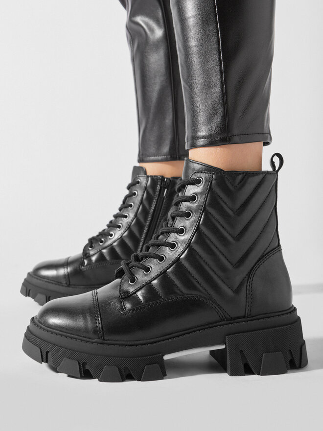 Aldo Schnürstiefeletten Aldo Montrose 13672201 Schwarz