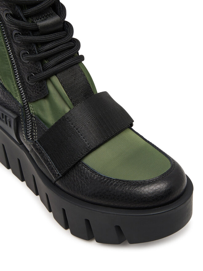 United Nude Gležnjače United Nude Grip Combat Lo 10961904165 Kaki