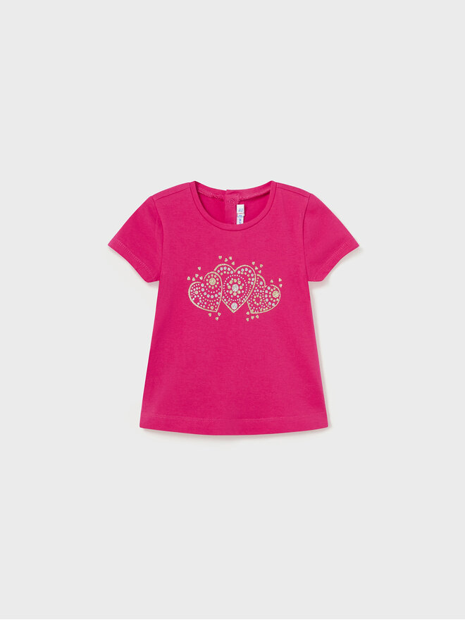 Mayoral Mayoral Camiseta 105 Rosa Regular Fit
