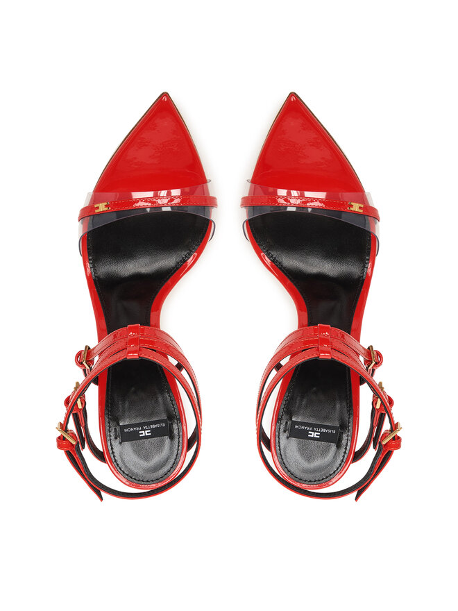 Elisabetta Franchi Sandalen Elisabetta Franchi SA49L61E2 Rot