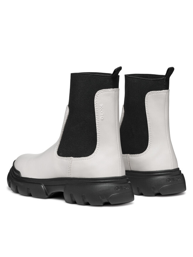 Geox Botas altas Geox J Junette Girl J46HVC 0BCNH C1M9B S Écru
