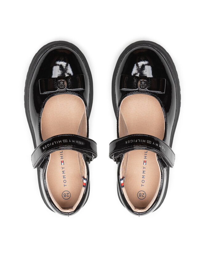 Tommy Hilfiger Zapatos hasta el tobillo Tommy Hilfiger Ballerina T3A3-32580-0774 M Negro