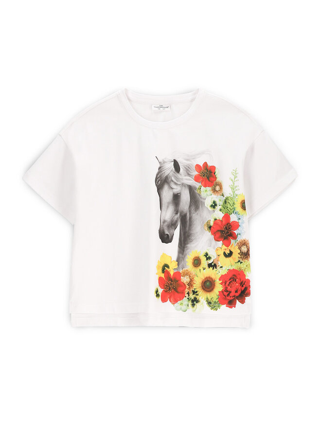 Coccodrillo Coccodrillo T-Shirt WC5143201NGJ Λευκό Regular Fit