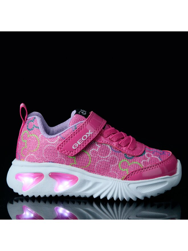 Modelo J Assister Girl A Zapatillas Geox J Assister Girl A Para Niñas - Transpirables Y Cómodas Zapatillas Niñas