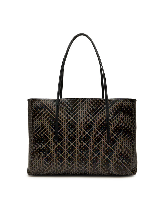 Calvin Klein Сумка Calvin Klein Emblem Aop Tote W/ Pouch LV04F3266G Чорний