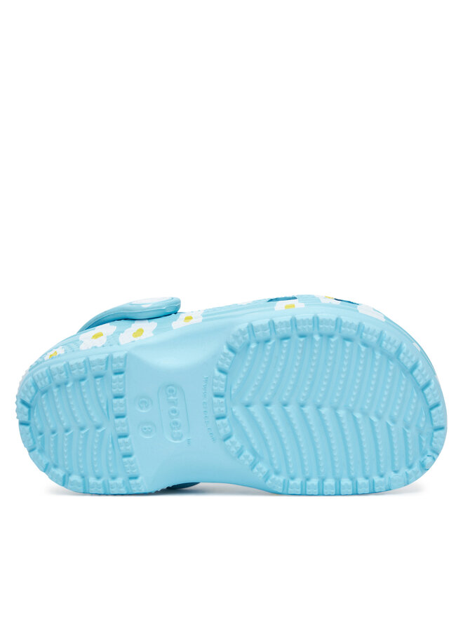 Crocs Шльопанці Crocs Classic Daisy Clog T 211264 Голубий