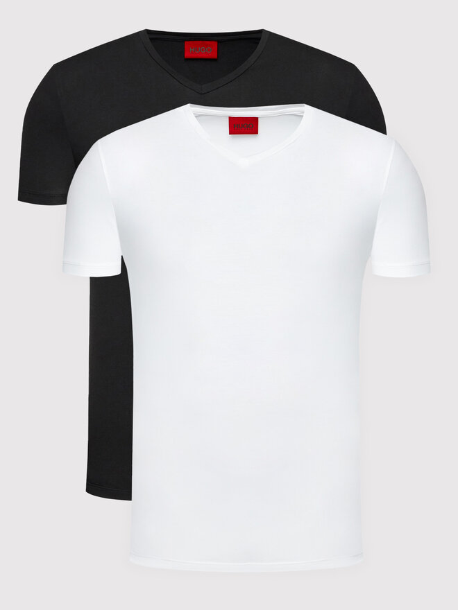 HUGO Hugo Σετ 2 T-Shirts 50325417 Μαύρο Slim Fit