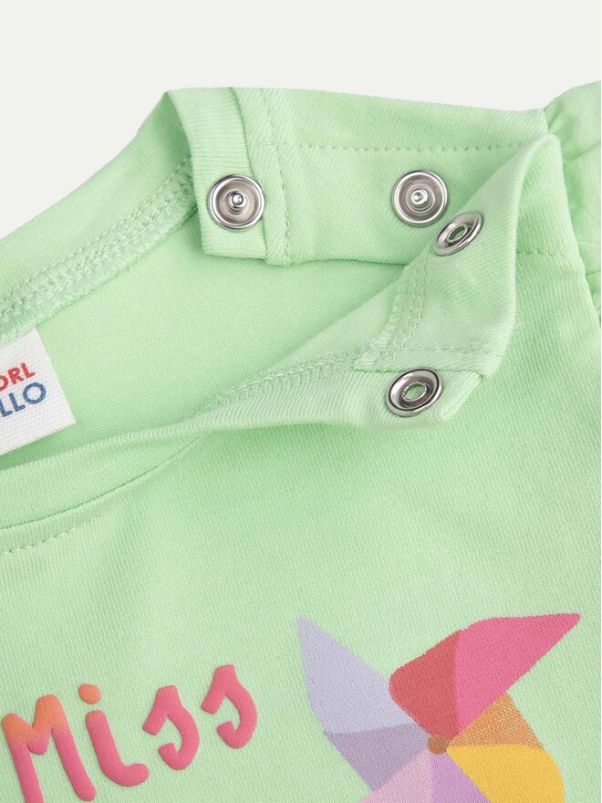 Coccodrillo Coccodrillo Marškinėliai WC4143202OWN Žalia Regular Fit