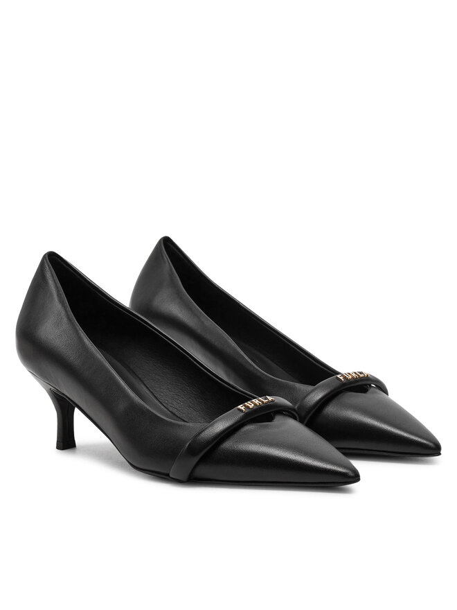 Furla Pantofi cu toc subțire Furla YG58FCD X30000 O6000 Negru